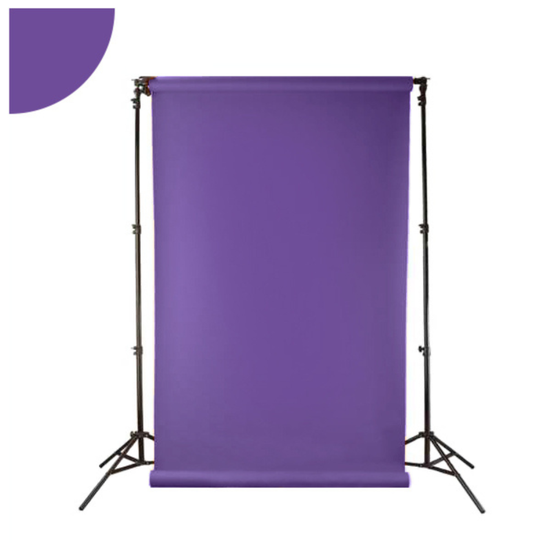 BD Rouleau fond papier  1,36 x 11 m PURPLE