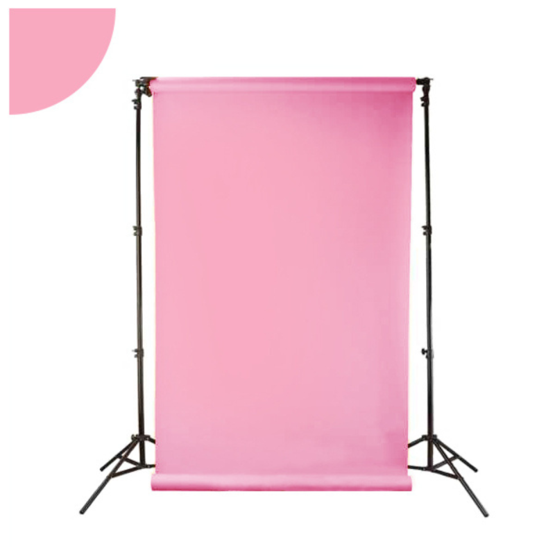 BD Rouleau fond papier  1,36 x 11 m PASTEL PINK