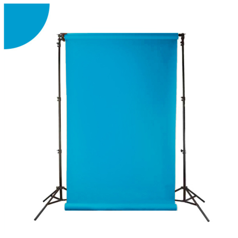 BD Rouleau fond papier  1,36 x 11 m BLUE HEAVEN