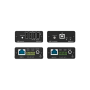 Kramer USB 2.0 RS-232 & Audio PoC extender over extended-reach HDBT