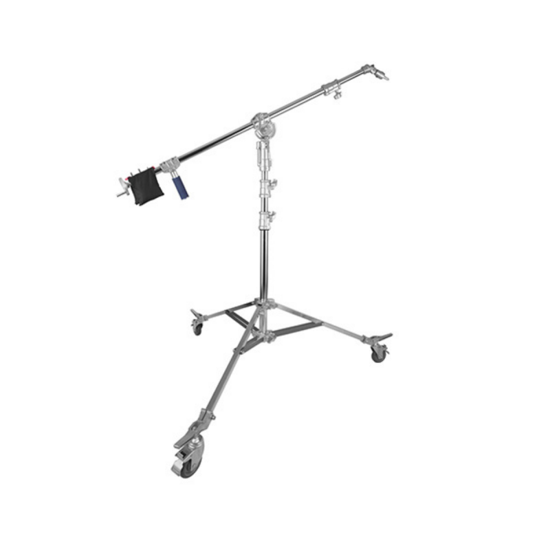 E-Image boom stand kits with wheels