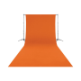 WESTCOTT Fond stretch Tiger Orange - 2.70 x 6 m