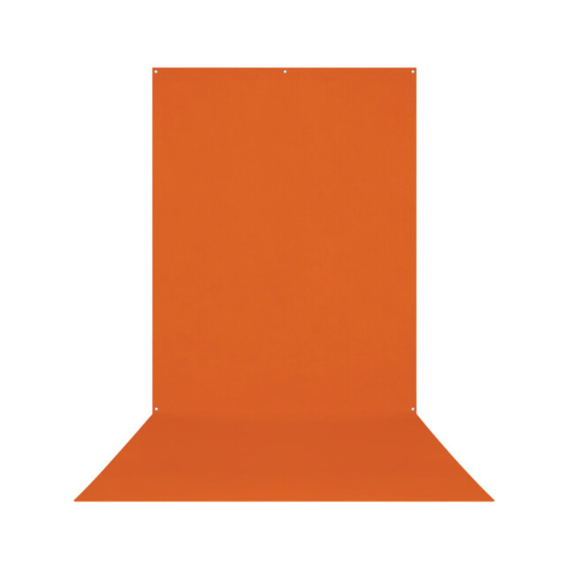 WESTCOTT X-Drop Fond stretch cyclo Tiger Orange - 1.5 x 3.7m