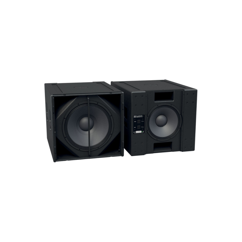 Martin Audio Sub 1 x 18"+ 1 x 14" 1000W+800W AES cardio accroch. Blan