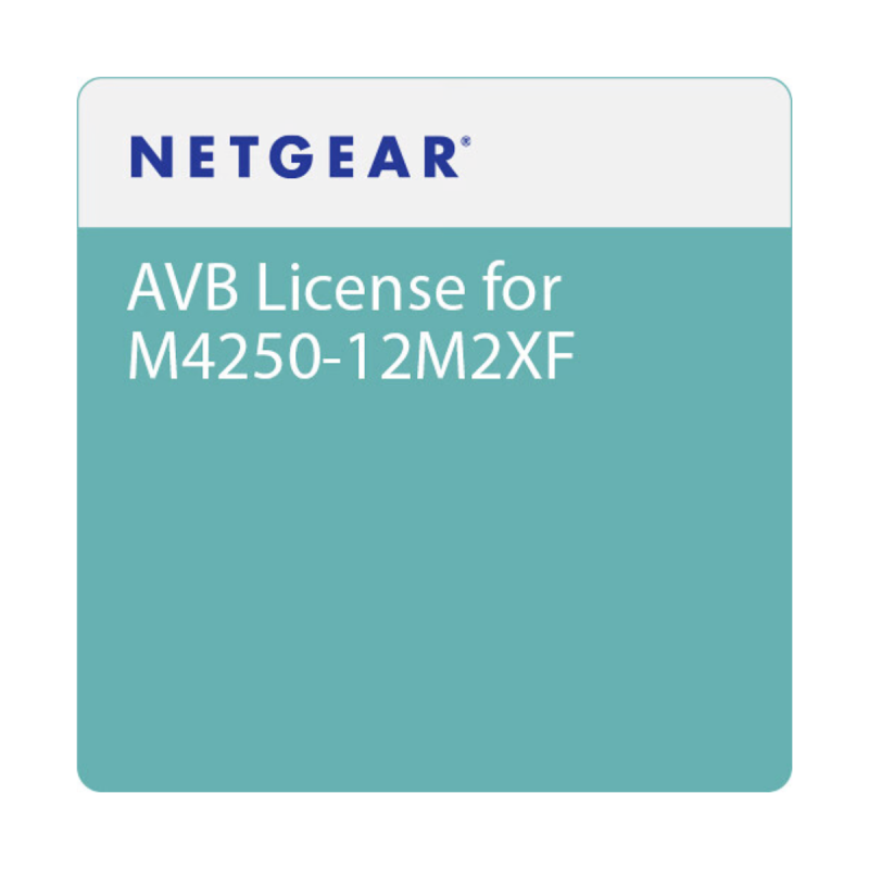 Netgear Licence AVB pour MSM4214X-100EUS