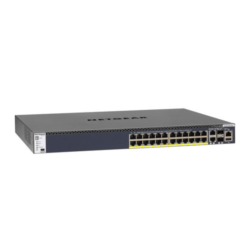 Netgear M4300-28G-Poe+ Managed Swch Aps550W