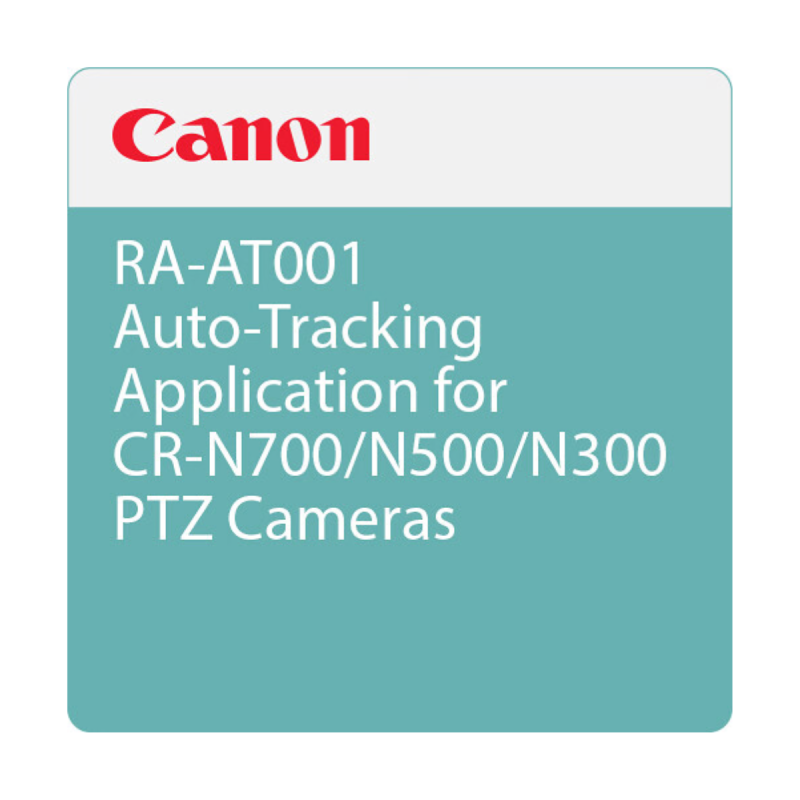 Canon License Auto Tracking RA-AT001 pour Caméra PTZ SERIE CR-N