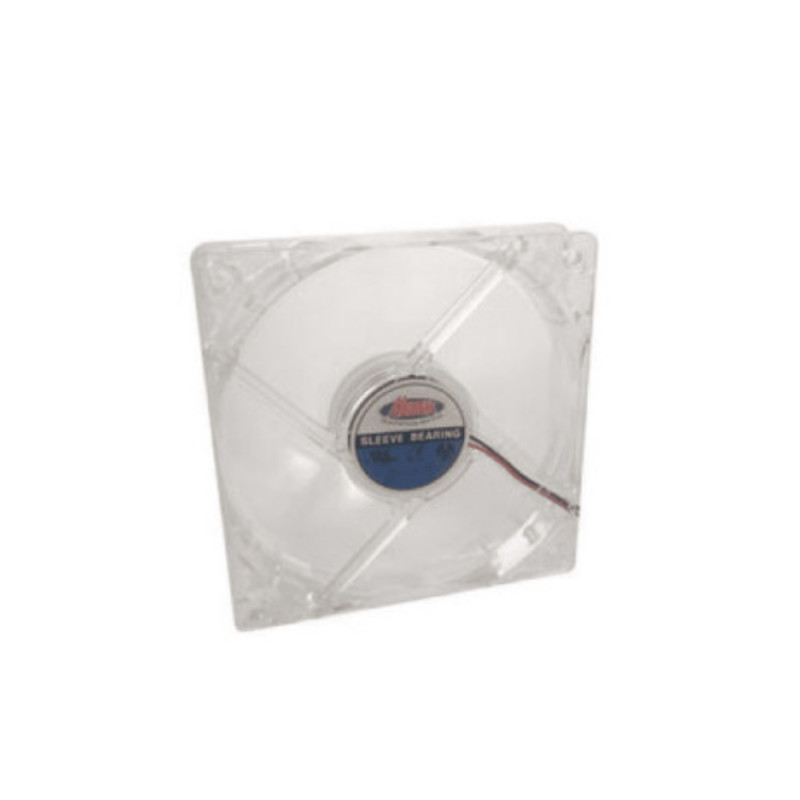 Heden Ventilateur de 8CM transparent pour boItier PC