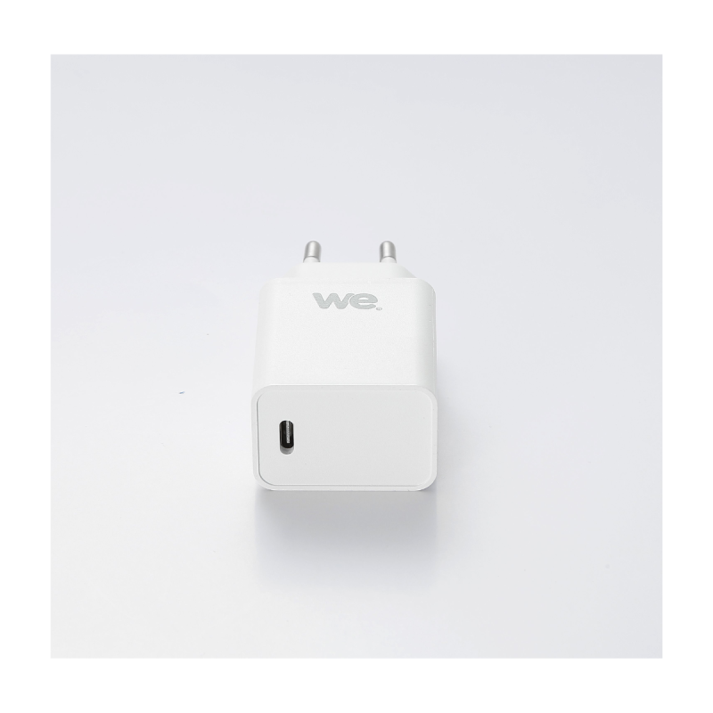 WE Bundle chargeur USB-C + câble 1xUSB-C 18W, PD3.0 +1 câble USBC/USB