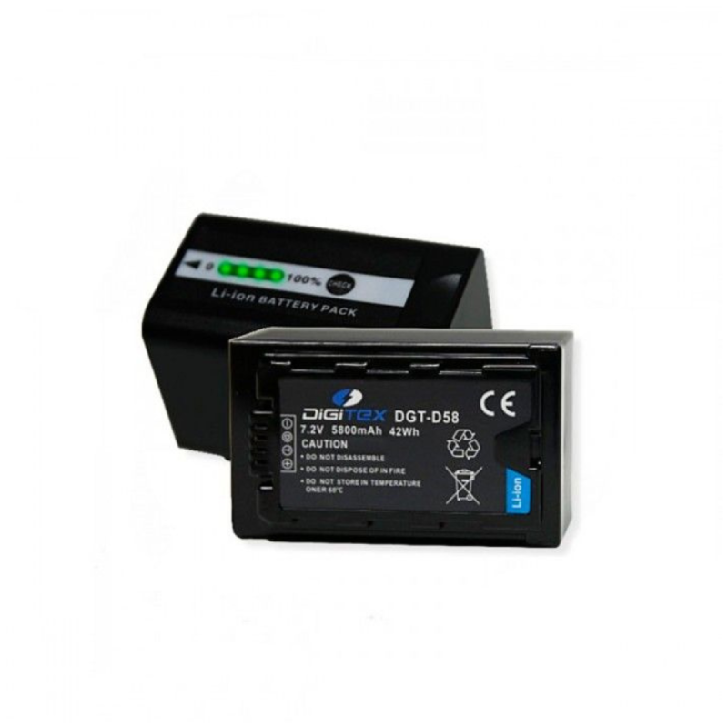 Digitex DGT-D58 | Panasonic VW-VBD58 compatible