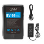 GVM Batterie BV-95 95Wh 14.8V 6600mAh Lithium-Ion V-Mount D-Tap DC