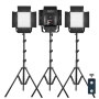 GVM Kit de 3 Panneaux LED Bicolores GVM- LT100S