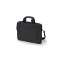 DICOTA Sacoche Ecologique SLIM CASE BASE Noir Pour PC 15-15.6