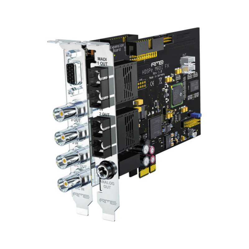 RME Carte audio PCI Express 390 canaux analog., MADI, DSP