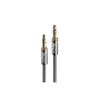 Lindy Câble Audio Jack 3.5mm, Cromo Line, 1m