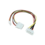 Lindy Câble d'alimentation Molex pour lecteurs internes, 0.25m