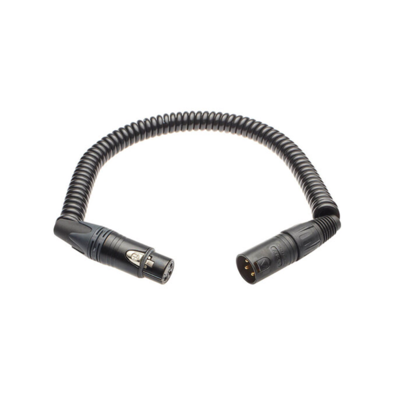 K-Tek XLR Jumper Cable | 10’ stretched | Neutrik M / Neutrik F