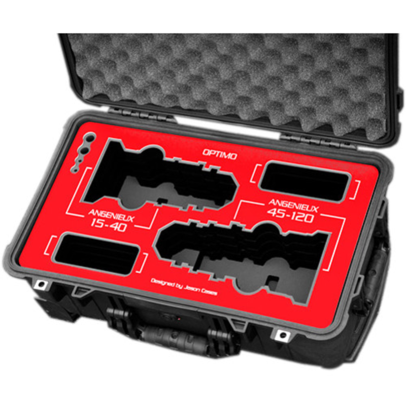 Jason Cases Valise pour Angenieux Optimo 16-40mm and 45-120mm Lens