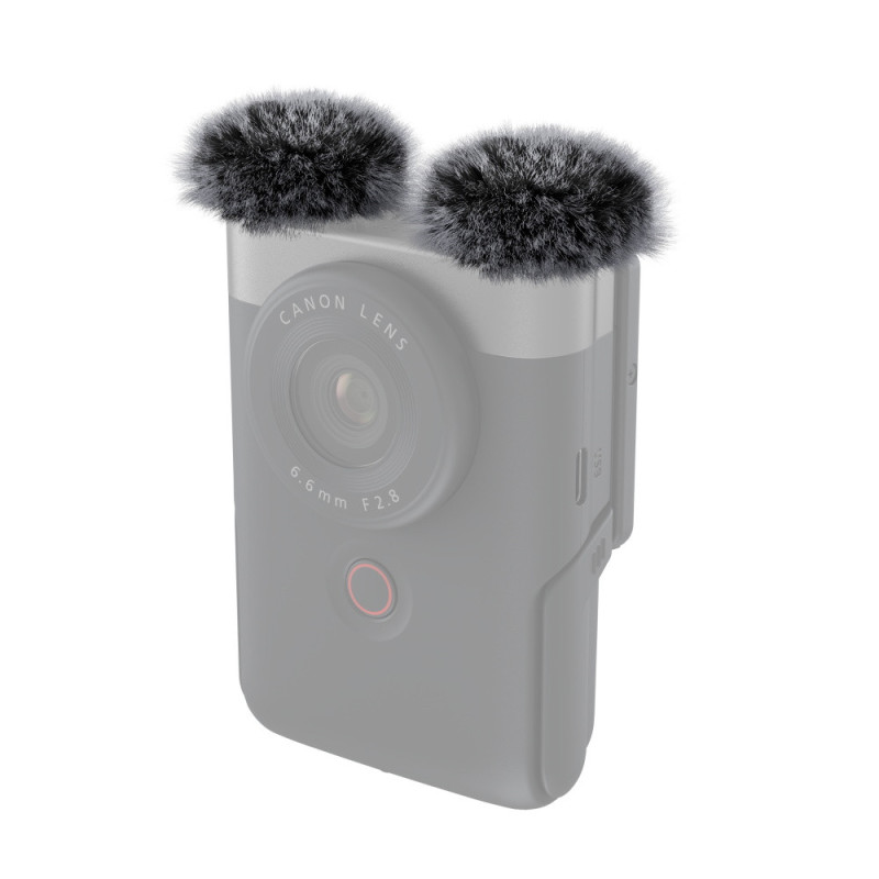 SmallRig 4177 Furry Windshield for Canon PowerShot V10