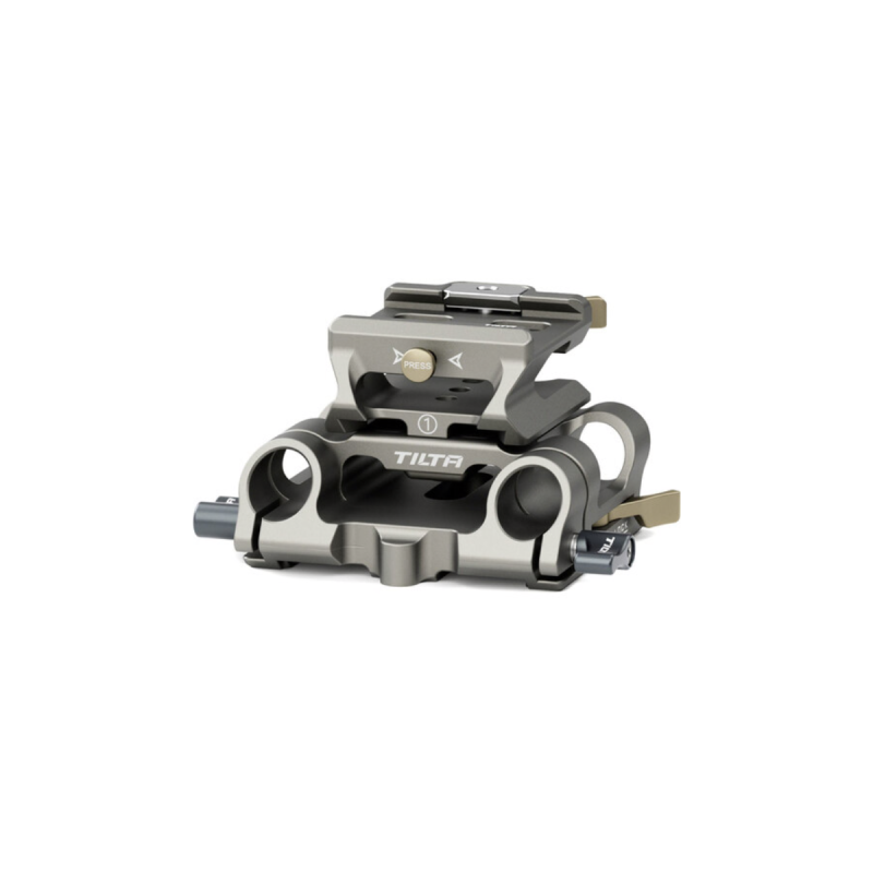 Tilta Tilta Modular 15mm LWS Baseplate Type I - Titanium Gray