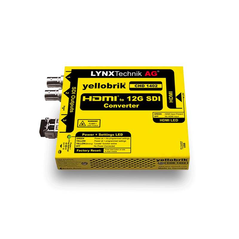 Lynx Technic AG Yellobrick Convertisseur 4K HDMI vers SDI 12G