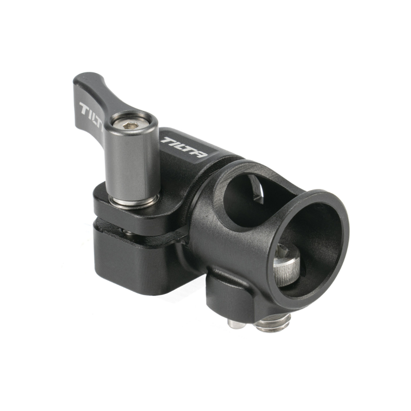 Tilta 15mm Rod Holder to 1/4"-20 Adapter (Side Mounted) - Black