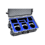 Jason Cases Valise pour Sony SRG-360SHE Robos (BLUE overlay)