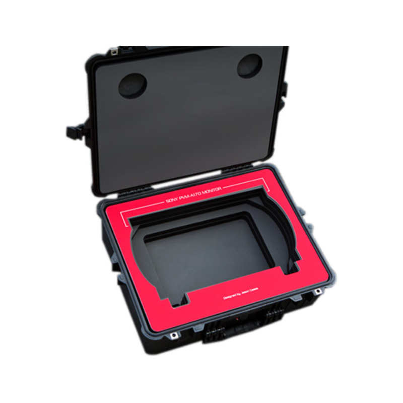 Jason Cases Valise pour Sony A170 moniteur (RED overlay)