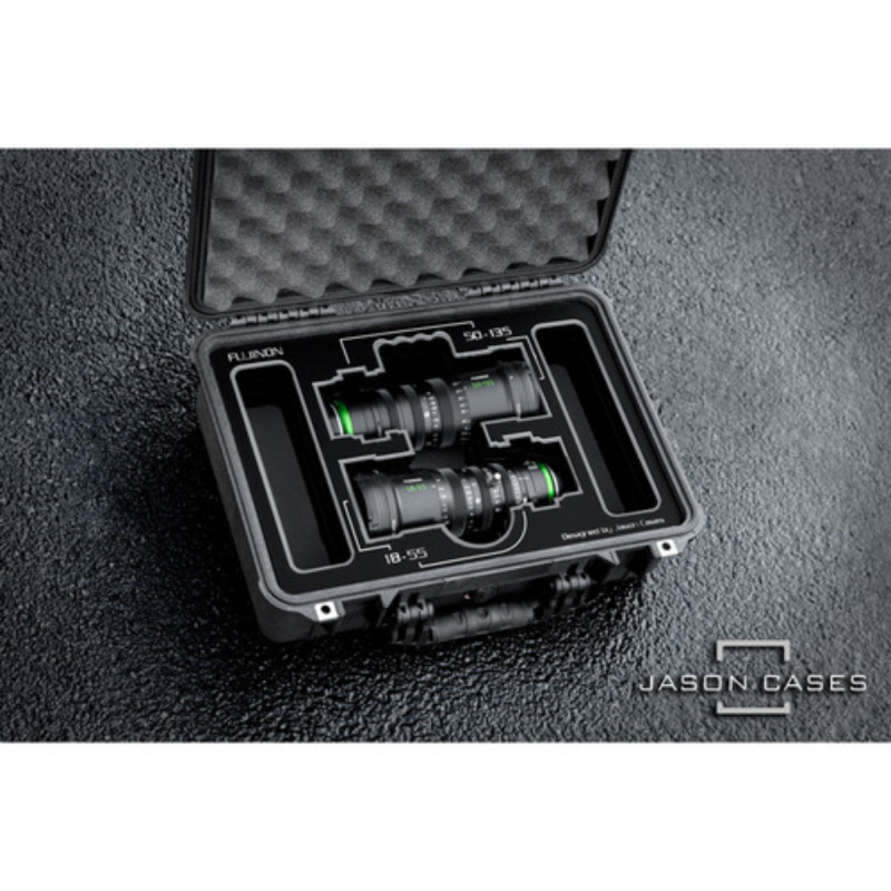 Jason Cases Valise pour Fujinon MK18-55 + MK50-135 Lens