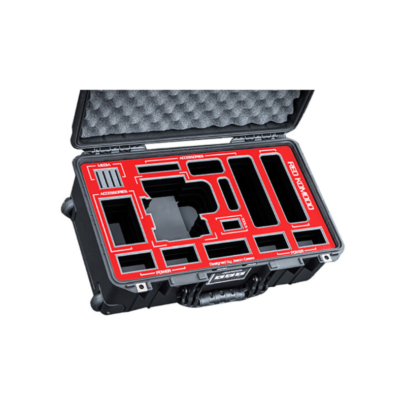 Jason Cases Valise pour Red Komodo + Tilta Cage + Tilta Side Handle