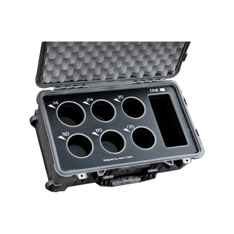 Jason Cases Valise pour Rokinon Cine DS 6-lens