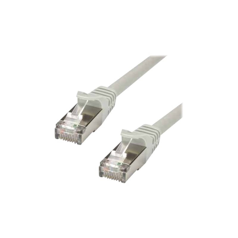 MCL Câble réseau RJ45 100% cuivre CAT 7 S/FTP LSZH - 10m Gris