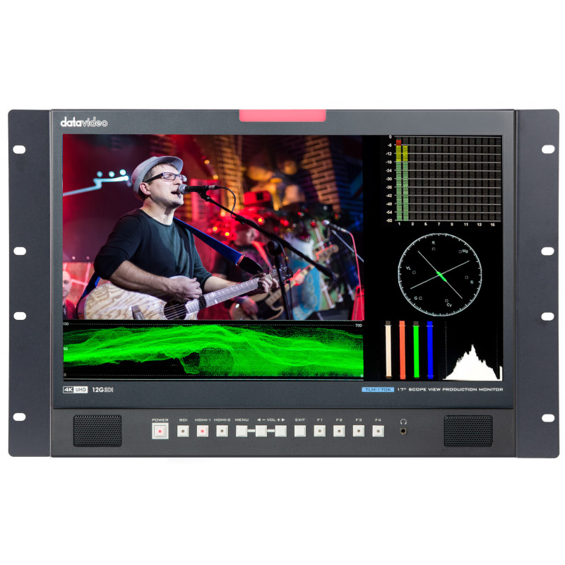 Datavideo TLM-170KR Moniteur de production 17,3" 4K (Baie)