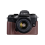 Canon Etui en cuir marron pour EOS M5