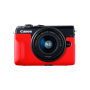 Canon Coque Plastique Rouge pour EOS M100 et M200