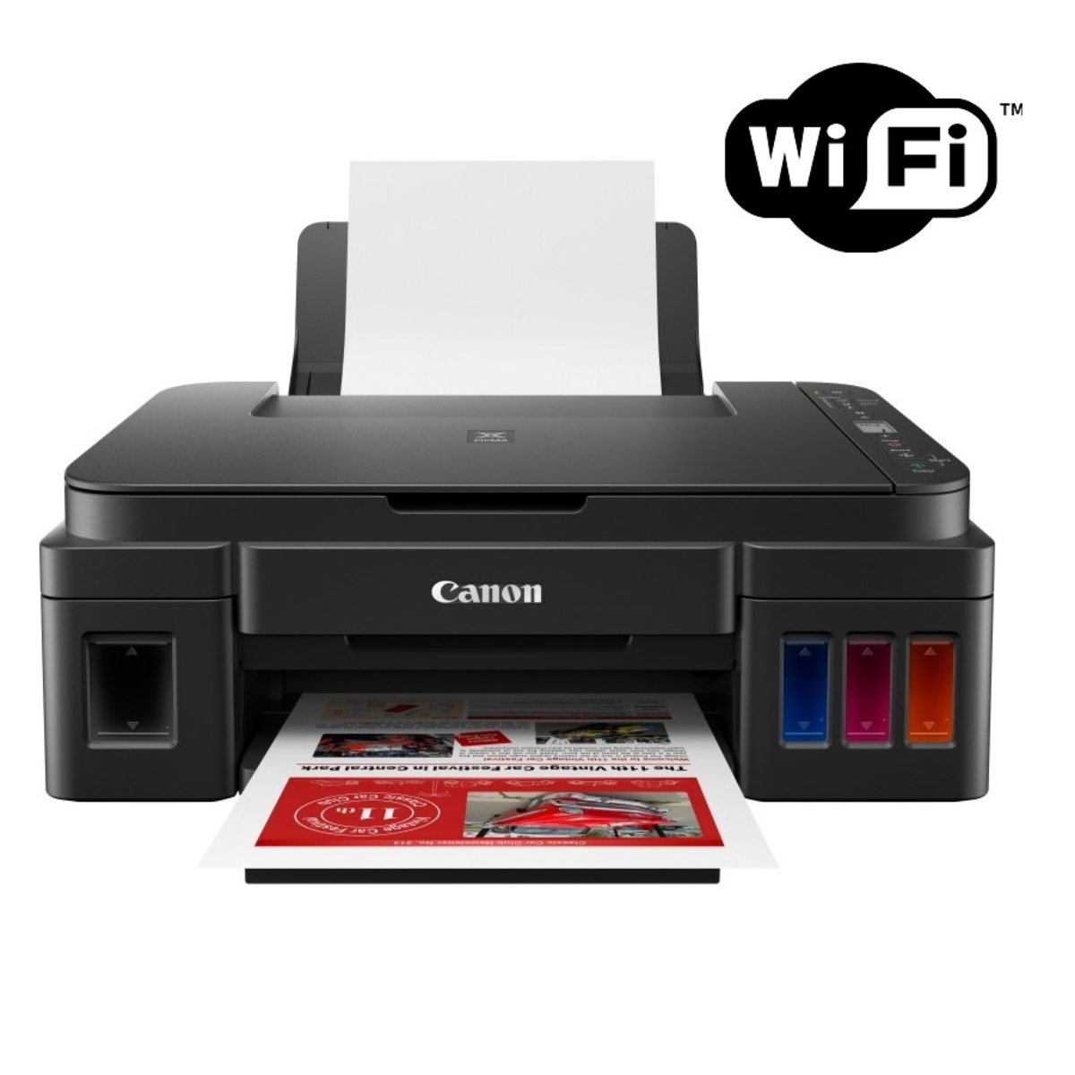Canon PIXMA TS7450i Imprimante 3-en-1 Jet d'encre WiFi Recto Verso à  Chargeur de Document, Noir : : Informatique
