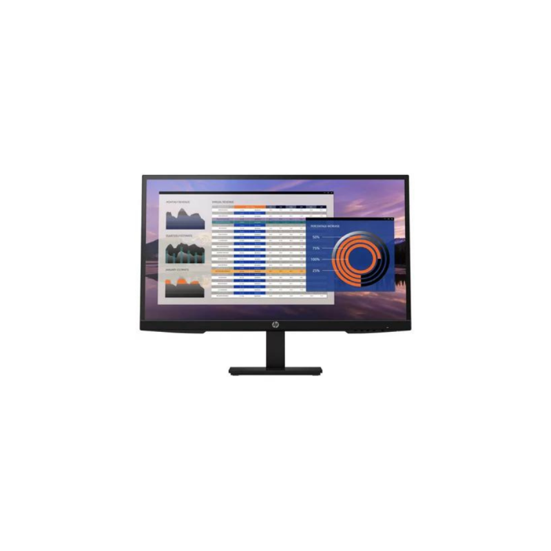 HP Moniteur P27h G4 27" IPS FHD 5ms 16:9 250cd/m 1000:1 VGA DP HDMI