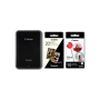 Canon Imprimante photo de poche Zoemini Pack - Noir (Housse + Carnet)