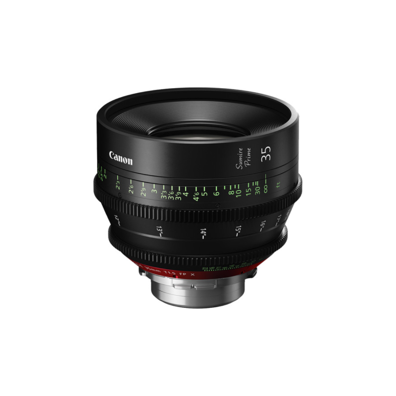 Canon CN-E35MM T1.5 FP X  Prime lens PL mount supporting Full Frame