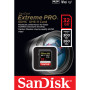 FV SanDisk Carte SDHC Extreme Pro 32Go Cl.U3 UHS-II 300MB/s