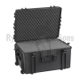 Panaro Valise MAX620H340STR mousses en cubes avec chariot noir