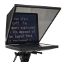 Heroview 19“ teleprompter with TWO 300 nits monitor VGA/HDMI