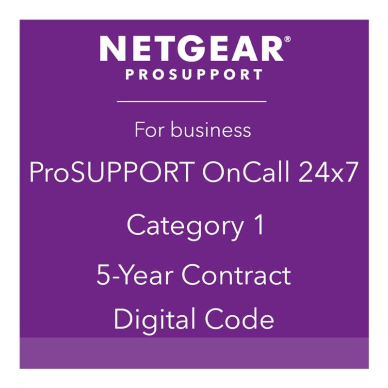 Netgear ONCALL 24X7 CAT.1 5-YEAR (PMB0351)