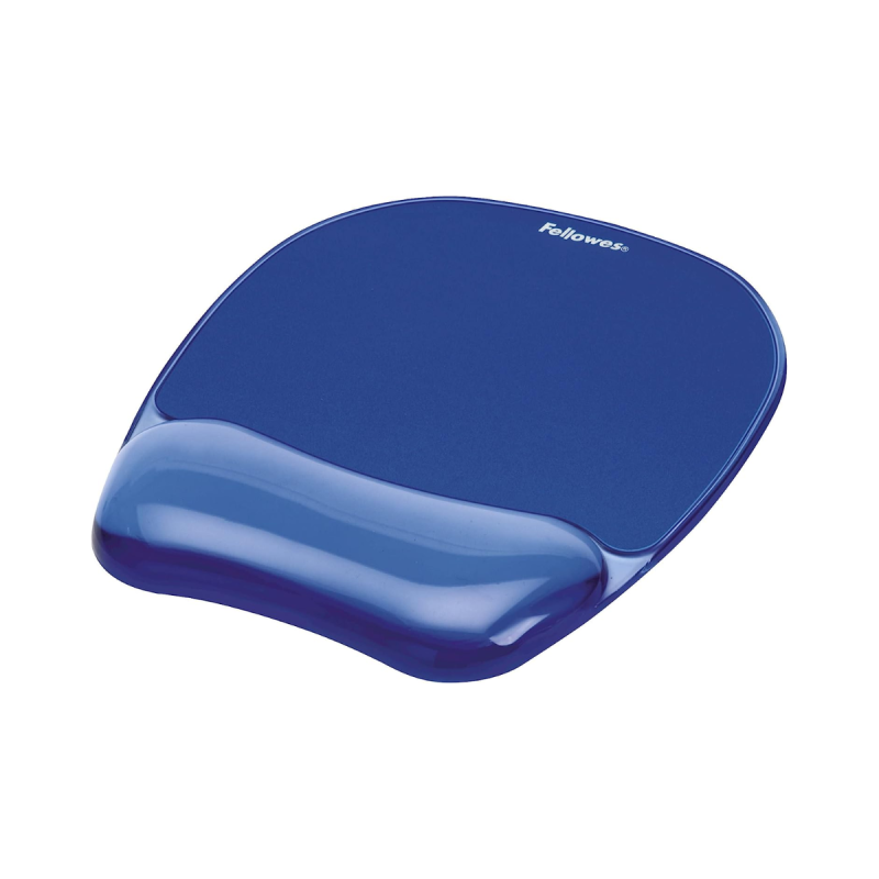 fellowes tapis souris/repose-poigne gel-bleu