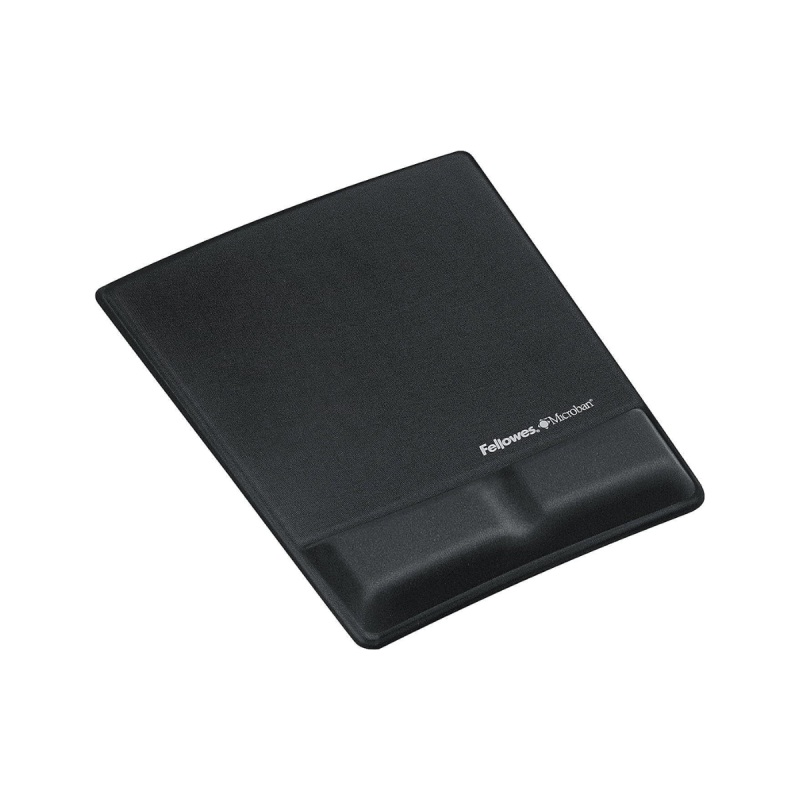 Fellowes tapis souris/repose noir fabrik heal