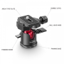 Caruba Tabletop Mini Tripod Pro With Panoramic Ball Head