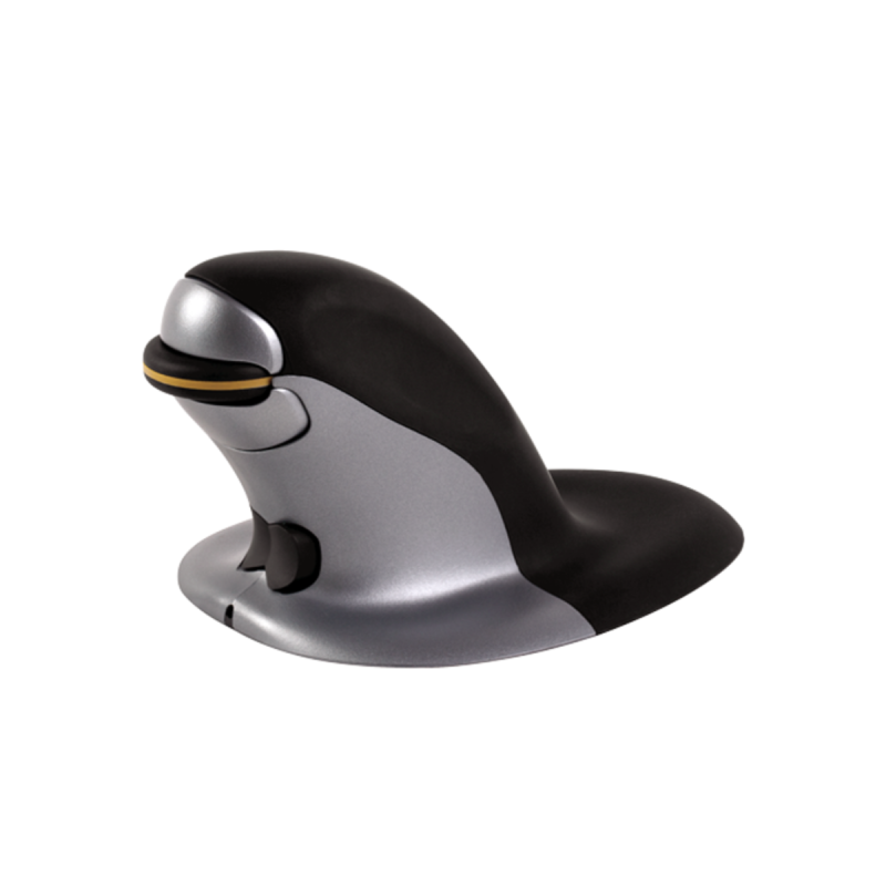 Fellowes souris verticale ambidextre penguin sans fil - moyen