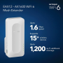 Netgear 4-STREAM WiFi6 AX1800 MESH EXTENDER (EAX15)