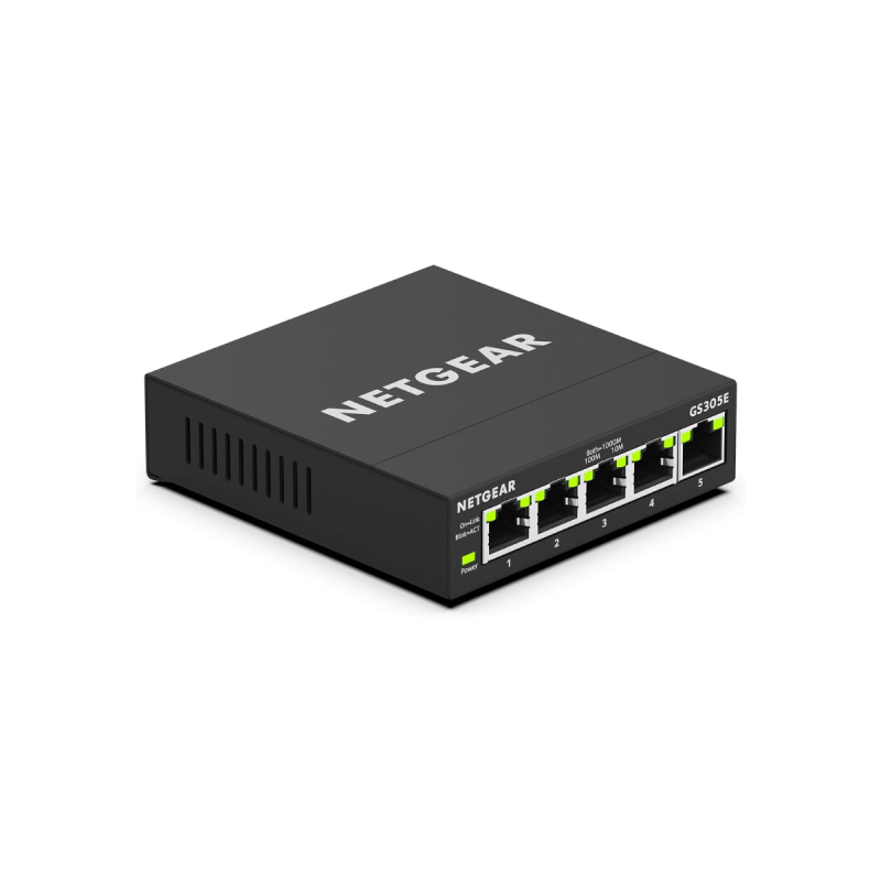 Netgear 5-PORT GE SMART MANAGED PLUS SWITCH (GS305E)