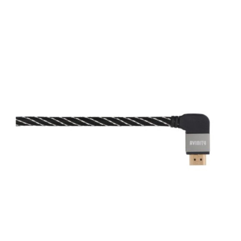 Avinity Câble HDMI gde vit. L, mâle-mâle 90°, doré Eth 1,5m